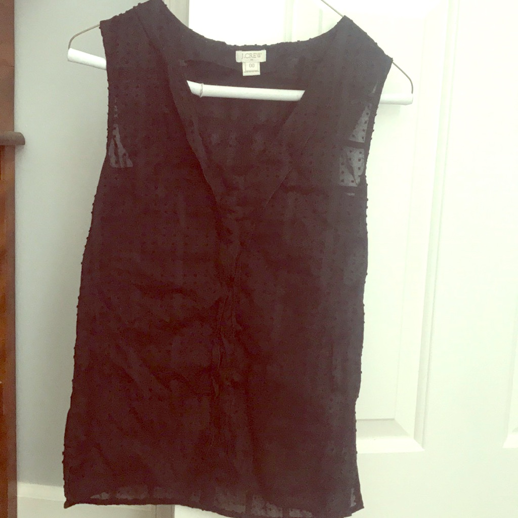 Black JCrew Top Size 00